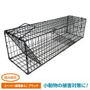 スーパー捕獲器(L)ブラック ネズミ捕獲器 ねずみ 小動物 コンパル 害獣対策 防獣対策 駆除 忌避 屋外 野外 畑 ガーデニング 園芸 農業 屋根裏 物置 床...