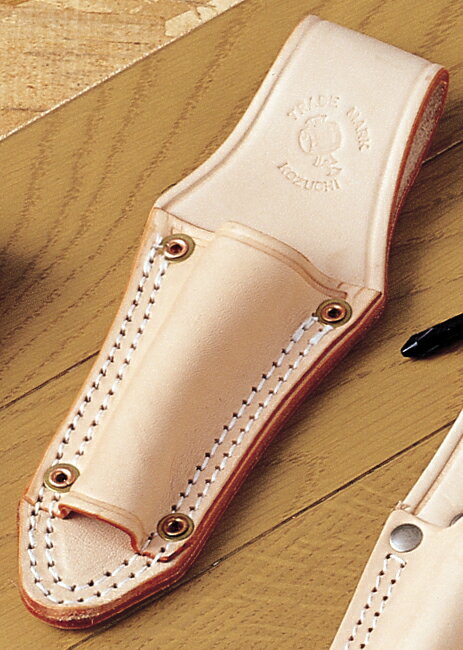 【BLACK FRIDAY限定ポイント5倍（要エントリー）】ヌメ皮ドライバー差し 大 二重縫 銅リベット ガーデ..