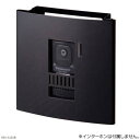 【インターホン飾り】インターホンカバー コクーン 色:ブラックインターホン飾り 装飾 飾り インターホン装飾【送料無料】