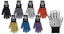 川西工業作業手袋/滑り止め手袋 2225 IQグローブ　Fサイズ（ブラック・グレー・ホワイト・レッド・イエロー・ブルー・パープル） 10双組セット
