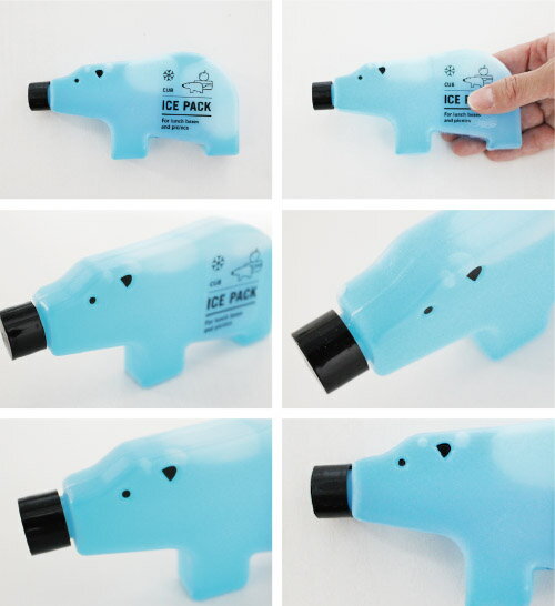 【 メール便 】おもしろ雑貨 保冷剤 冷却 アイス ブルーベア アイスパック ( 小 / Cub ) 【 MONKEY BUSINESS/モンキービジネス 】BLUE BEAR シロクマ 冷やす お弁当 中に入れる 冷たい クーラー プレゼント おもしろ キッチン雑貨 かわいい 冷凍庫 / WakuWaku通販格安セール情報 楽天 通販