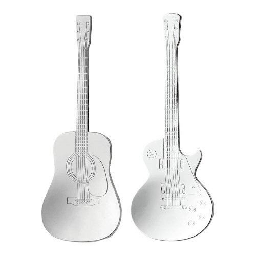 おもしろキッチングッズ 【 メール便 】 おもしろ雑貨 スプーン おしゃれ ギター ギタースプーン セット Guitar spoon 日本製 音楽 好き プレゼント おもしろグッズ キッチン雑貨 / WakuWaku