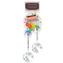 インテリア プレゼント 雑貨 おしゃれ サンキャッチャー レインボーメーカー ダブル 2個 虹 クリスタル 【KIKKERLAND/キッカー ランド】 Rainbow Maker double 結婚祝い 新築祝い / WakuWaku