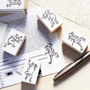 文房具 プレゼント おもしろ文具 和風 鳥獣戯画 スタンプ ハンコ ( #49 #59 ) セット 判子 Eco stamp mini series かわいい 便利 日本製 プチギフト 蛙 カエル 兎 うさぎ メモ 付箋 クリップ / WakuWaku