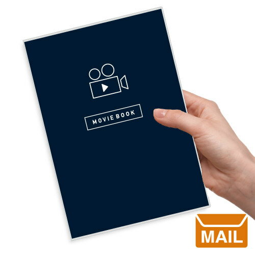【 メール便 】 文具 ギフト 文房具 プレゼント おもしろ おしゃれ 映画 鑑賞 ノート 映画ノート 【 趣味ノート 】 Movie Book 映画鑑賞 好き...