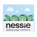  付箋 かわいい おしゃれ ブックマーク しおり 栞 ふせん ネッシー Duncan Shotto ダンカン ショットン nessie Sticky Page Markers おもしろ 文房具 小さい プレゼント 文房具 / WakuWaku