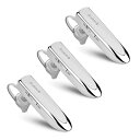 【楽天ランキング入賞】 ヘッドセット 片耳 bluetooth マイク付き usb 無線 高音質 Glazata EC200 白 3点セット ハンズフリー 携帯...