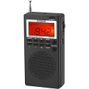 ZHIWHIS 防災ラジオ 電池式 充電式 兼用 ワイドFM イヤホンジャック付き 多機能 小型 携帯 ブラック ZWS-903