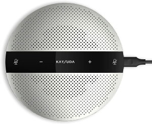 スピーカーフォン ハンズフリー 高音質 会議用 zoom対応 マイク付き Kaysuda SP300U マイクスピーカー USB式 全指向性PCマイク