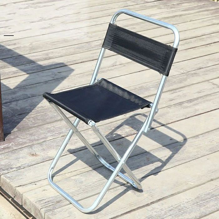 背もたれ付き 軽量 アウトドアチェア キャンプ 釣り レジャー コンパクト アルミ合金 耐荷重 90kg 持ち運び便利 折り畳みイス wakuwakudo212-10111842 わくわくわく堂 サンプル画像2