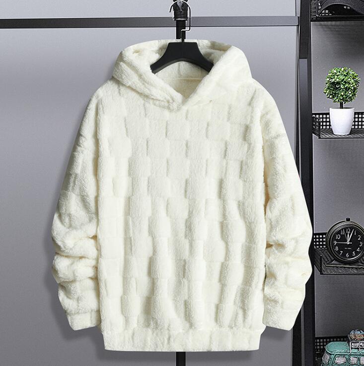 人気 無地 フード付き フリーストップス アウター ブルゾン パーカー 起毛 ジップパーカー フリース 長袖 プルオーバー メンズ