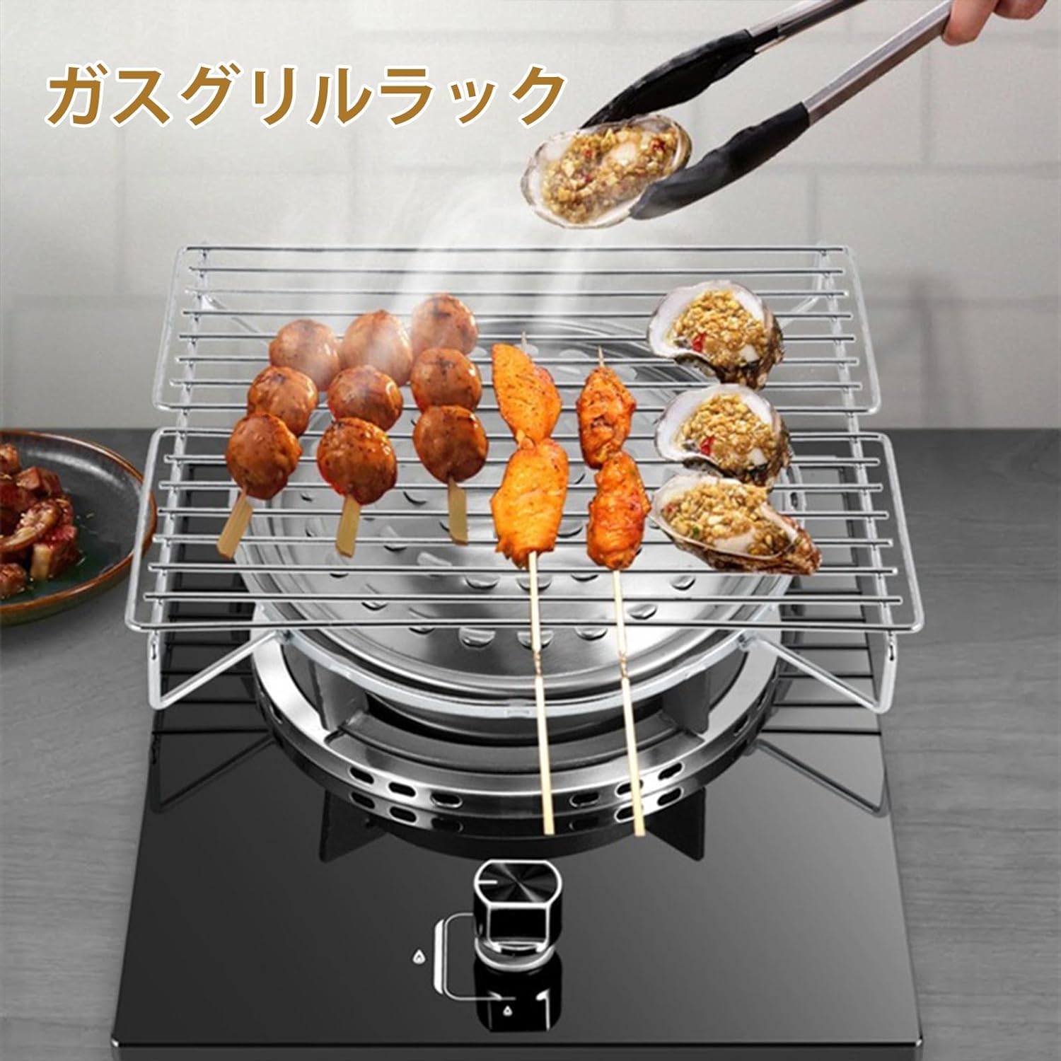 簡単インストール 掃除が簡単 幅広い用途 家用 厨房 カセット 焼肉グリル 焼肉プレート プレート グリ..