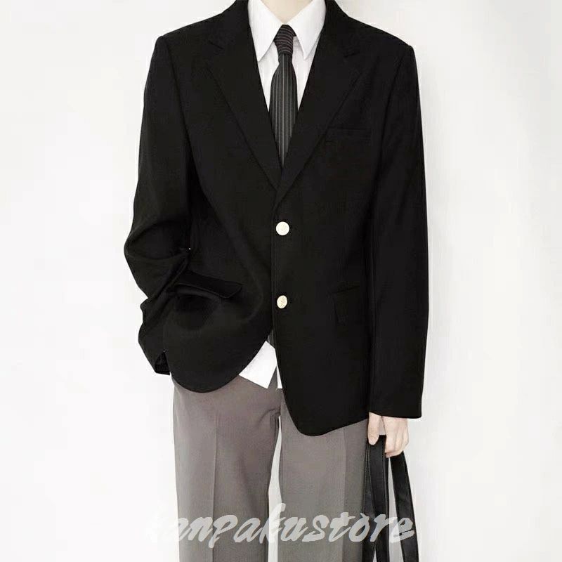 学生 防寒 長袖 男性 2つボタン 男子高生 入学式 卒業式 メンズ ブレザー ジャケット 男女兼用 スクールブレザー 男子 ブレザー