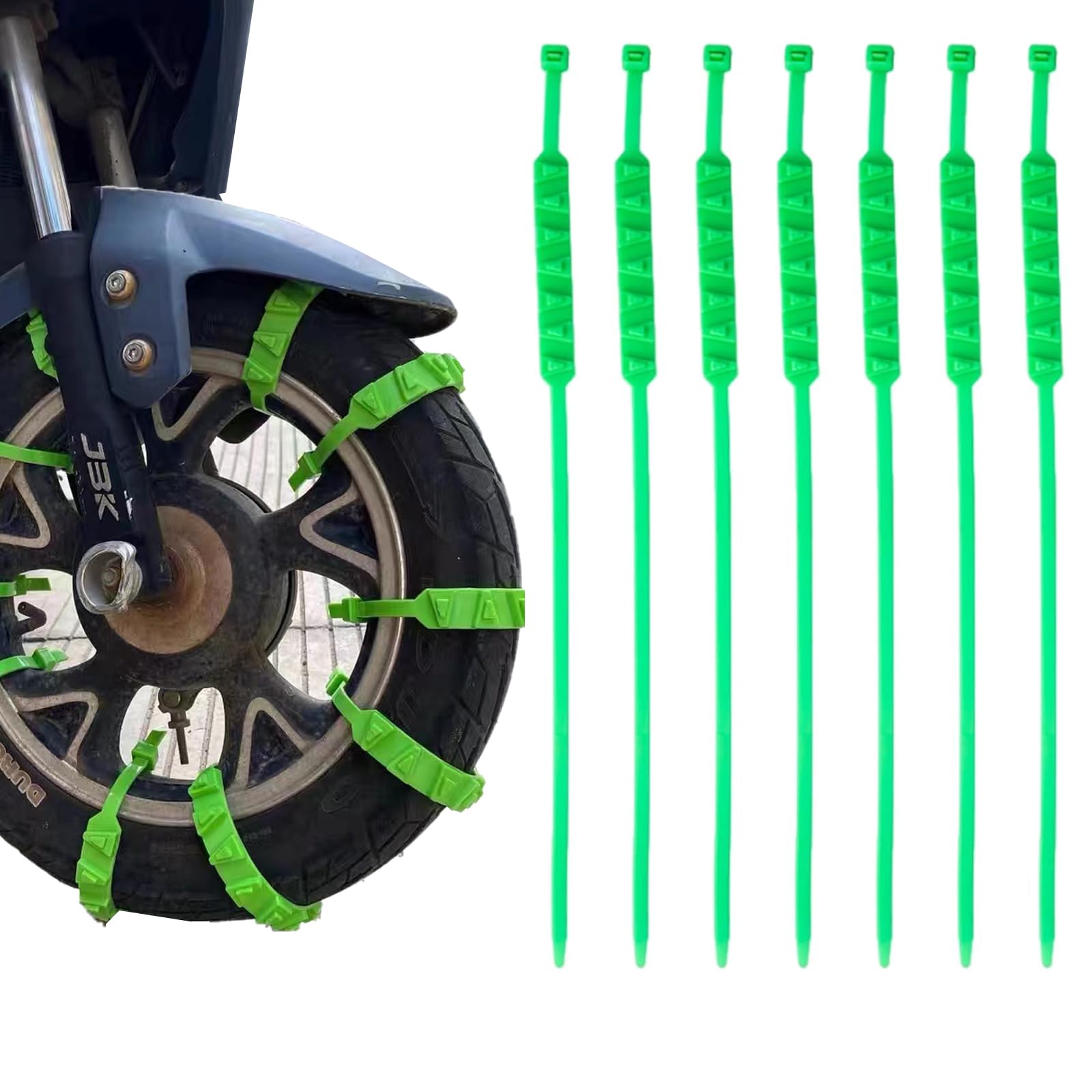 簡易チェーン 滑り止め 簡単装着 非金属タイヤチェーン チェーン タイヤ スノーチェーン バイク スノー バイク タイヤチェーン