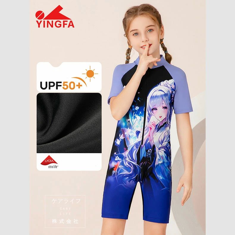 ク かわいい スイムウェア 健康 ダイエット スイミング スパッツ ハーフ 練習用水着 競泳水着 ジュニア水着 キッズ水着 子供水着