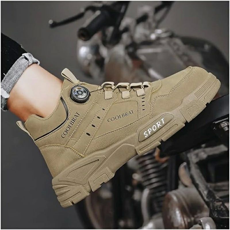 耐摩耗 滑り止め バイク用ライディングシューズ ダイヤル式 レーシングブーツ オートバイブーツ 厚底 ..