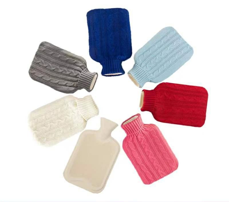 肩足腹対応 疲労緩和 暖房器具 やわらか 暖かい 秋冬寒さ対策 大容量 カバー付き ニット 容量2.0L ゆたんぽ