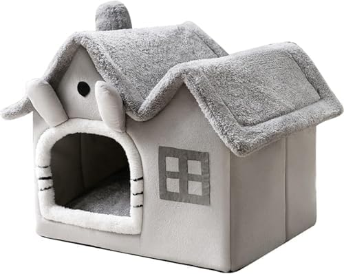 猫 キャットハウス 折りたたみ式 おしゃれ 人気 猫ハウス 犬 あったかい ふわふわ 洗える 冬 ベッド 猫..