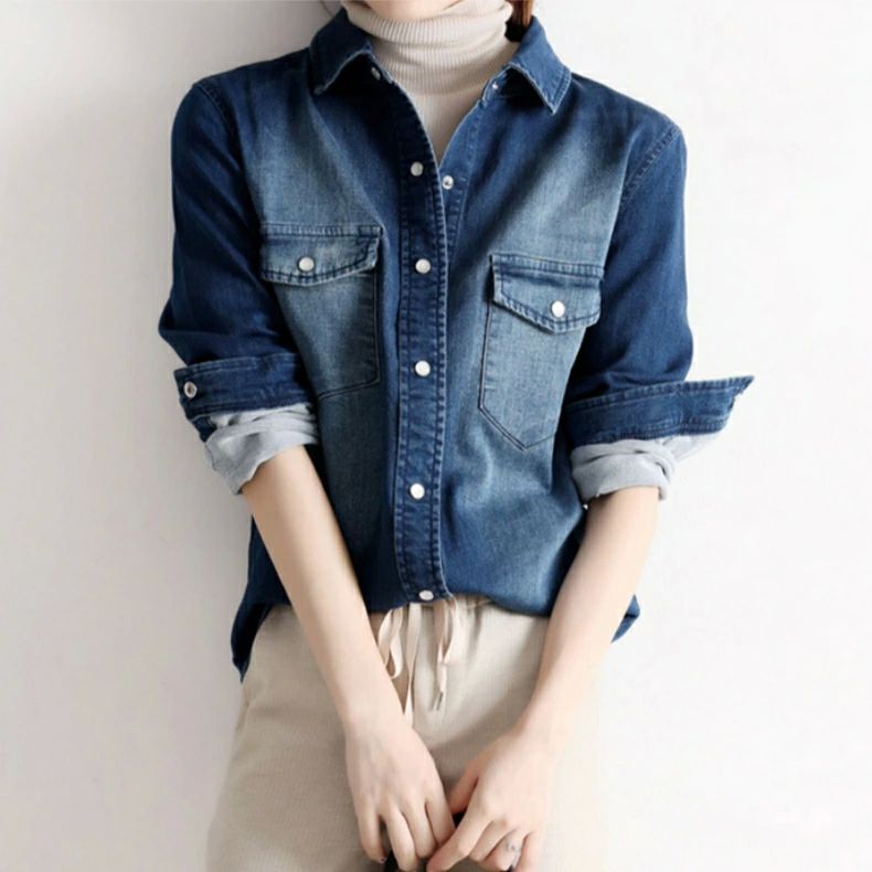 レディース/シャツ/長袖///トップス//春秋物/就活/大きいサ アウター カジュアル レディース 長袖 大人カジュアル ジャケット(4)