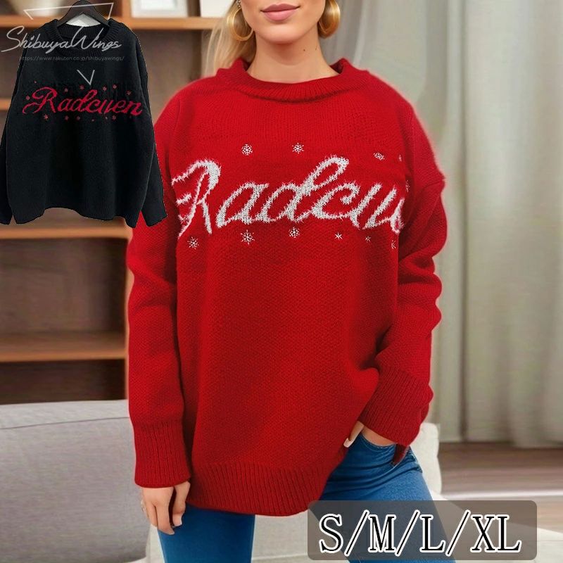 Chri イベント パーティー 可愛い X'mas ギフト 秋冬 レディース ニット 長袖 サンタ衣装 カーディガン..