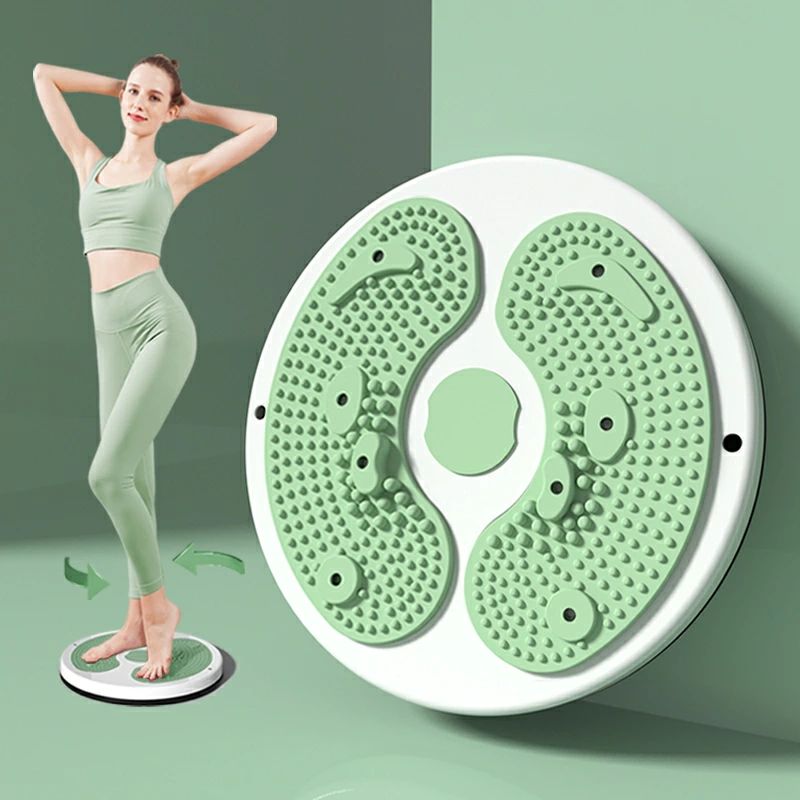 体幹トレーニング ねじり運動 腰回り ダイエット ツイスター ツイストボード ゴムひも付き