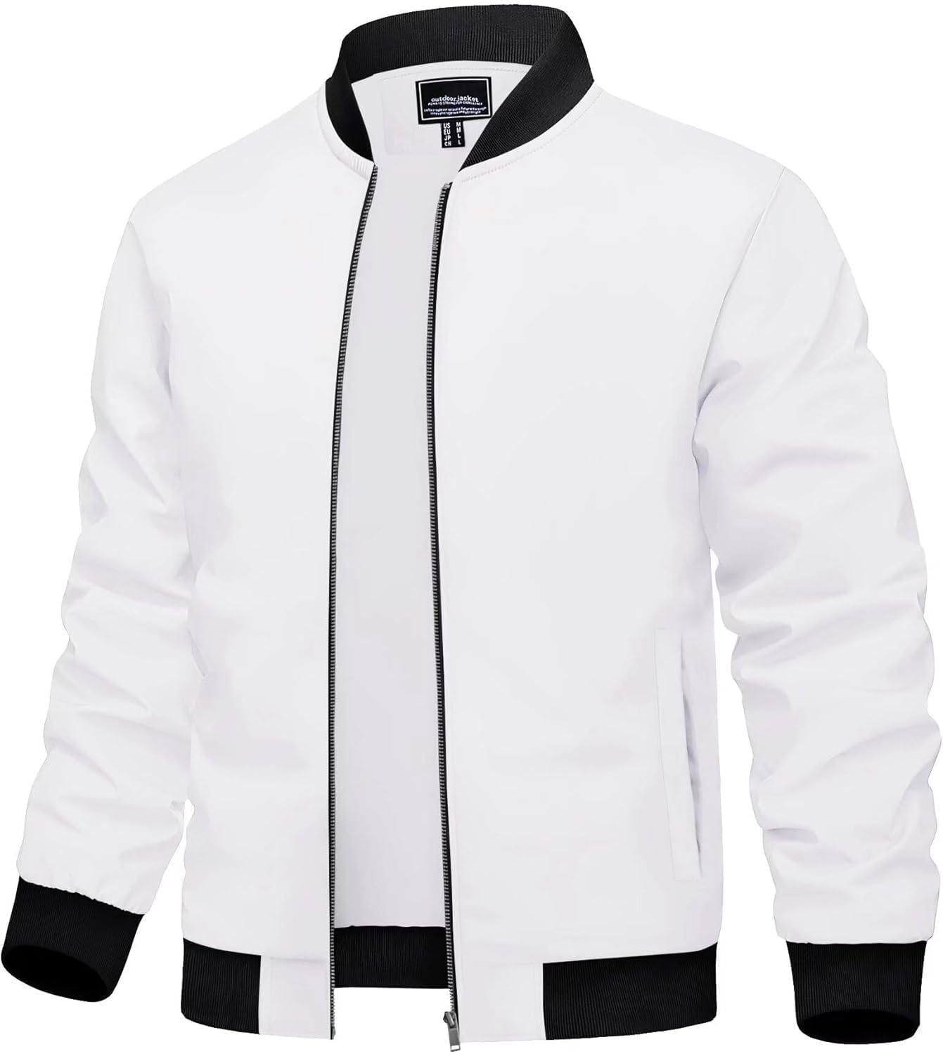 ミリタリー アウター 保温 ジャンパー 防風 ゆったり 秋冬 ジップジャケット スポーツ ゴルフ ブルゾン メンズ スカジャン