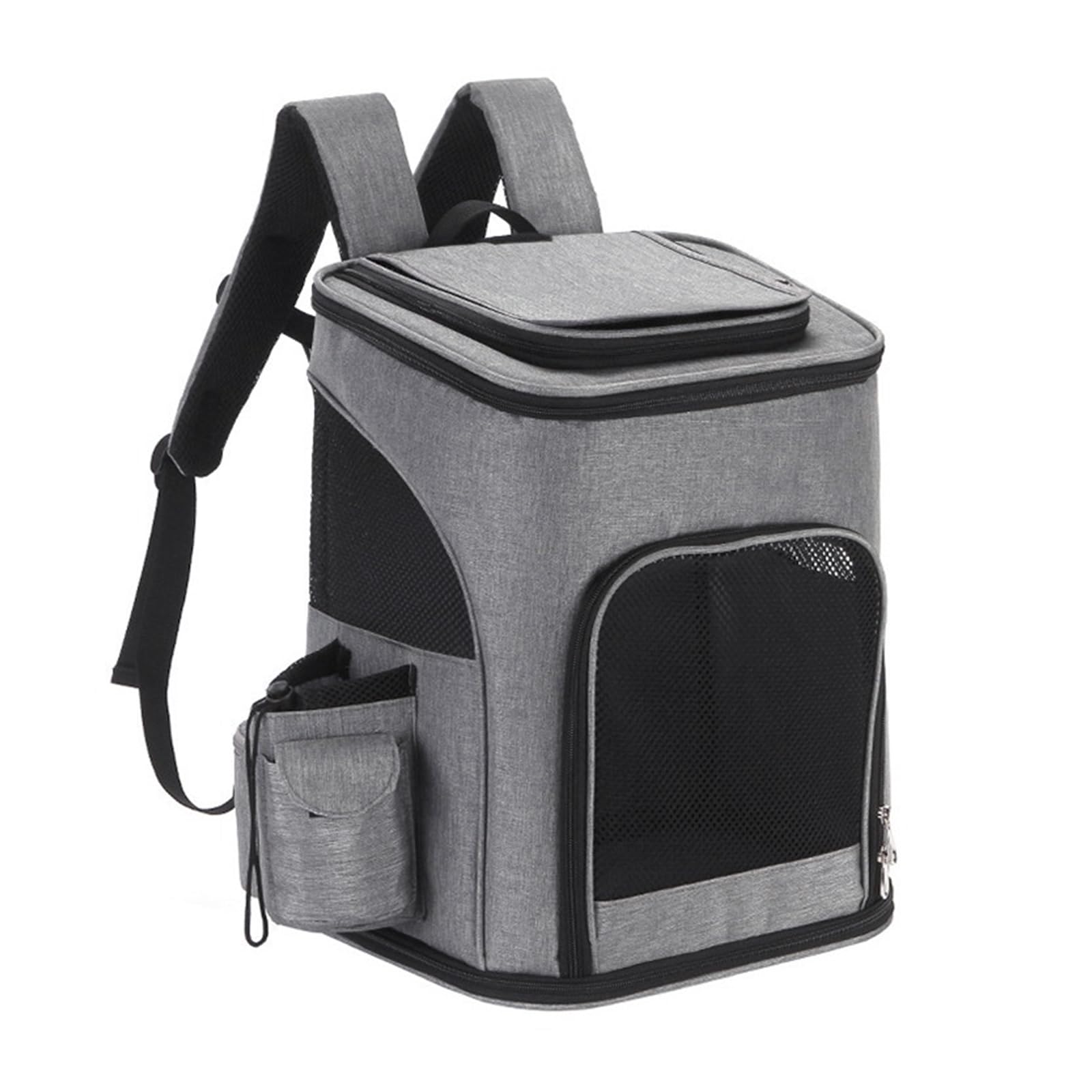 中 小型犬 旅行/通院/電車移動/災害避難 ドライブ お出かけ メッシュ窓 通気性 折り畳み キャリーバッ..