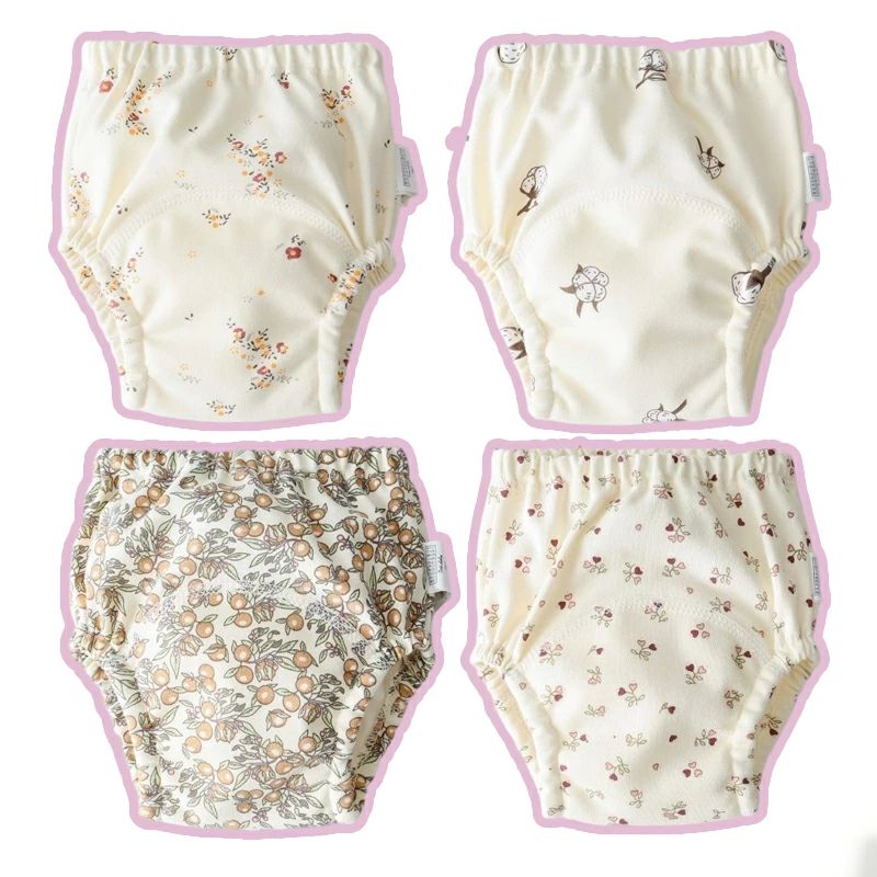 布おむつ おねしょ カバー おむつ パンツ 赤ちゃん ベビー オムツカバー エコ おむつカバー 綿100% コ..