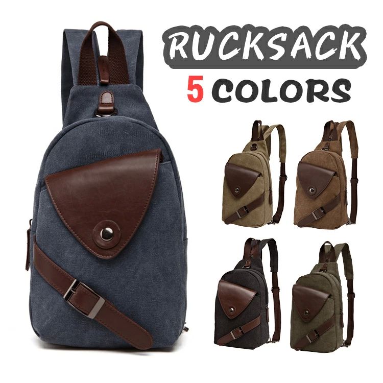 多機 斜めがけ リュック レディース メンズ メッセンジャーバッグ キャンバス 2way ボディバッグ ショルダーバッグ バックパック