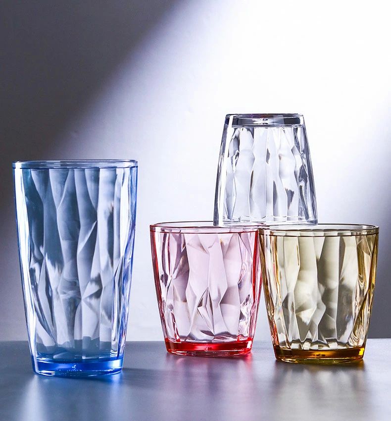 食洗器対応 プラスチック クラッシュタンブラー BBQ 食器 キャンプ 6個セット