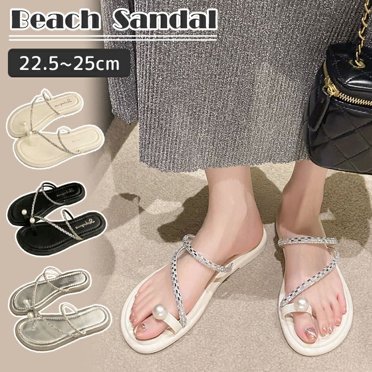リングフラッ ビーチサンダル サムサンダル リングサンダル トングサンダル 歩きやすい きれいめ 疲れない ぺたんこ レディース