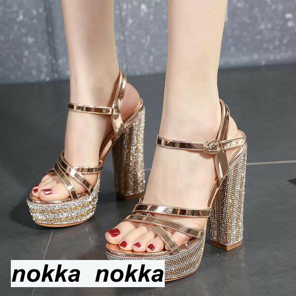 疲れ レディース 厚底サンダル ドレ