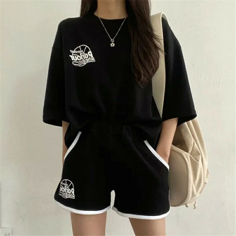 上 おしゃれ シンプル スウェット 半袖 上下セット ジャージ セットアップ ジャージ レディース ジョギング 大きいサイズ 可愛い