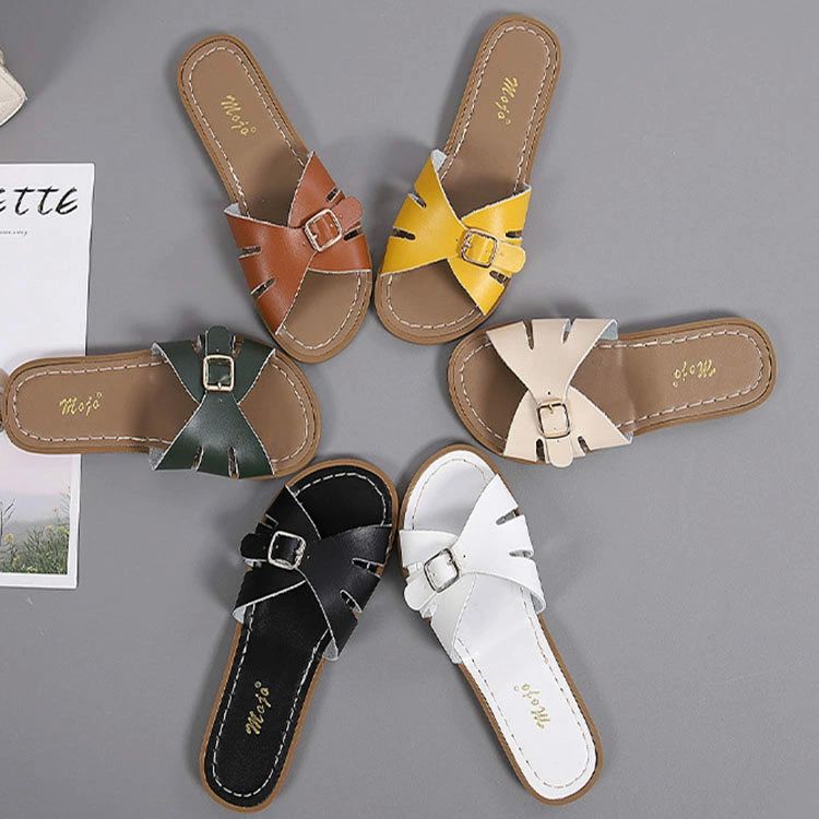 女 シューズ 靴 レーディス ローヒール サンダル 夏 スリッポン