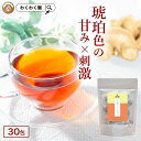 ( 生姜 ルイボスティー 30包 ) 送料無料 おいしい しょうが ルイボスティ 健康茶 温活 ティーバッグ ジンジャー 自社焙煎 ブレンドティー ホットティー...