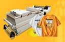 Tシャツ/パーカーなどに 転写フィルム制作サービス DTFプリント出力サービス360mm*500mm 1枚からでも作ります