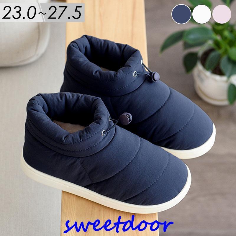 モックシューズ ボアシューズ スリッポン レディース メンズ ユニセックス 冬 起毛 フェイクファー ふ..