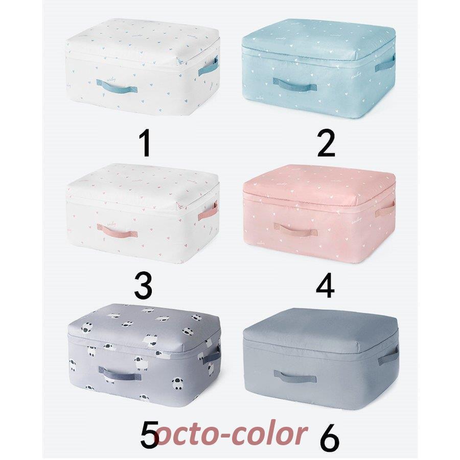 収納袋 収納ケース 布団収納 衣替え 収納スツール 布製 可愛い 衣類収納 押入れ収納 隙間収納 整理ポケ..