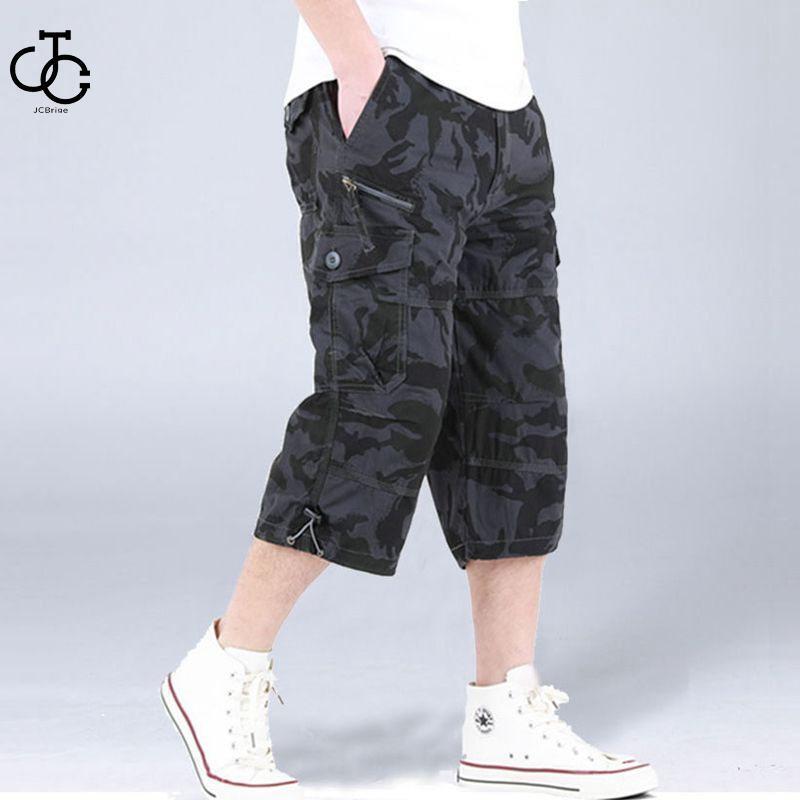 【期間限定10％OFF】ハーフパンツ カーゴパンツ メンズ 夏 七分丈 迷彩 ワーク 半ズボン ミリタリー 父の日 通気 おしゃれ カッコイイ ゆったり アメカジ