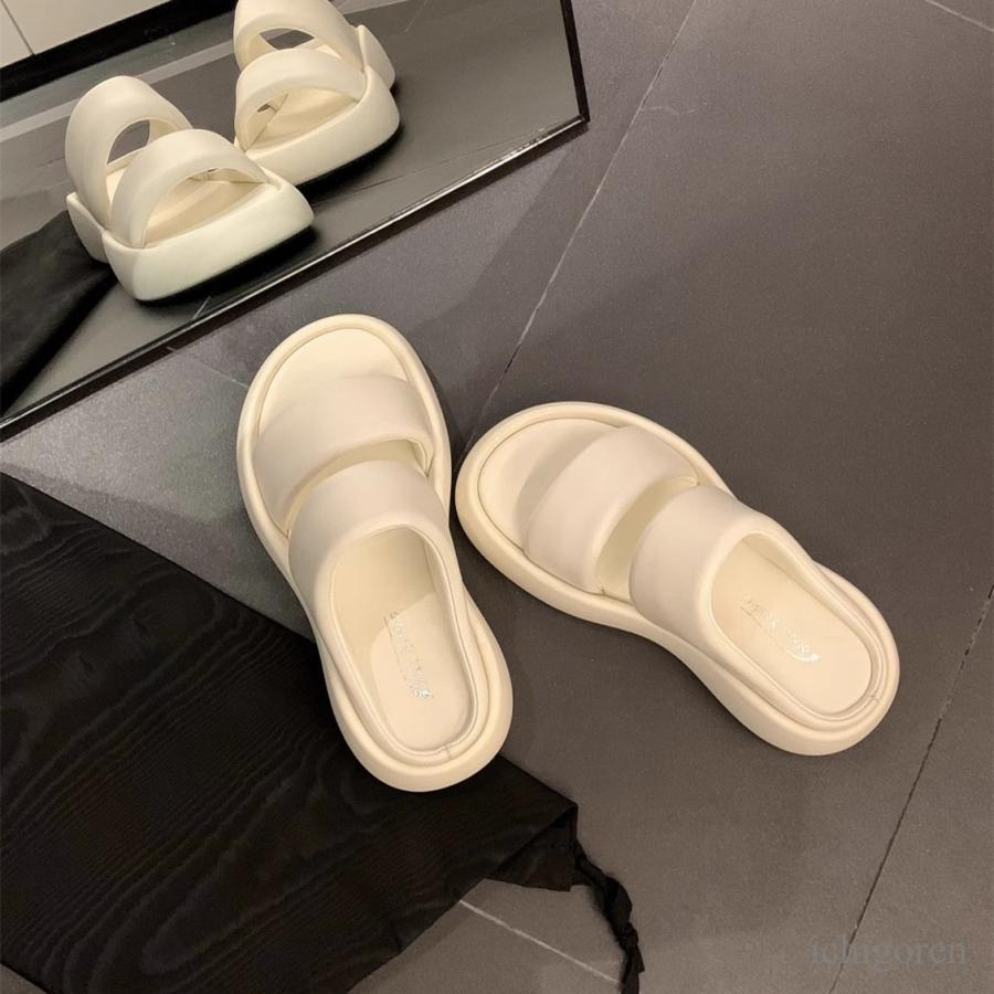 サンダル レディース 厚底 ビーチ スポーツ 美脚 ストラップ オフィス 靴 歩きやすい コンフォート ヒール 楽ちん 4.5cm 仕事 旅行 通勤 リゾート 大きいサイズ