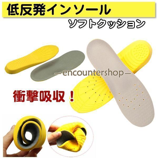 インソール 衝撃吸収 中敷き 低反発 メンズ レディース サイズ調整可能 かかと クッション 男性 女性 ..