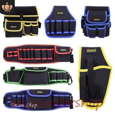 腰袋 道具袋 工具ポーチ 電工腰袋 電工袋 工具差し ツールバッグ 軽量 区分け ベルト付き 頑丈 ベルト..