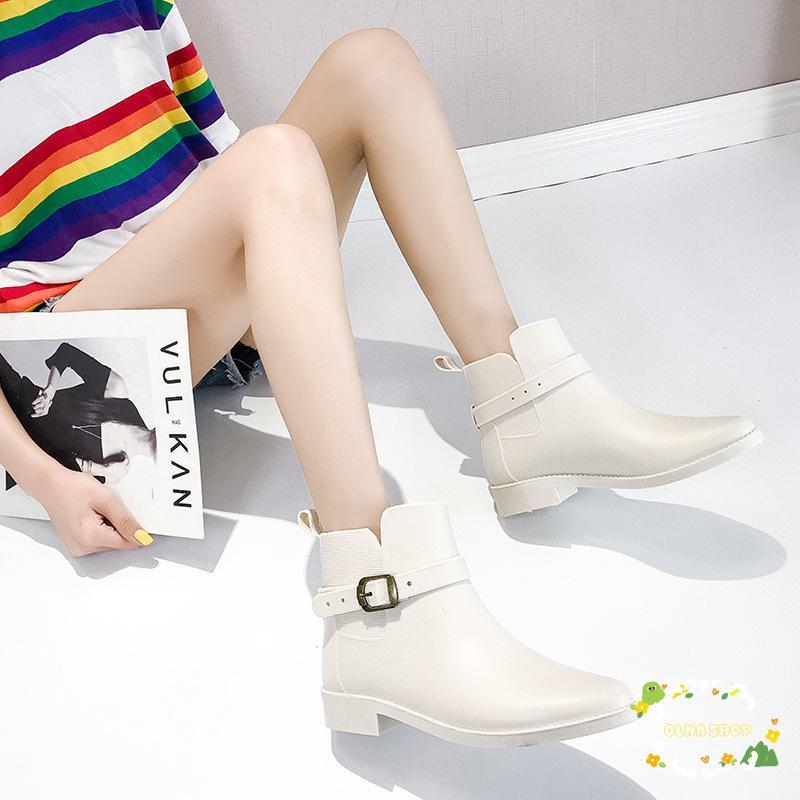 レインブーツ レインシューズ ショート 防水 長靴 雨靴 レディース 梅雨対策 通勤通学 ファッション ア..