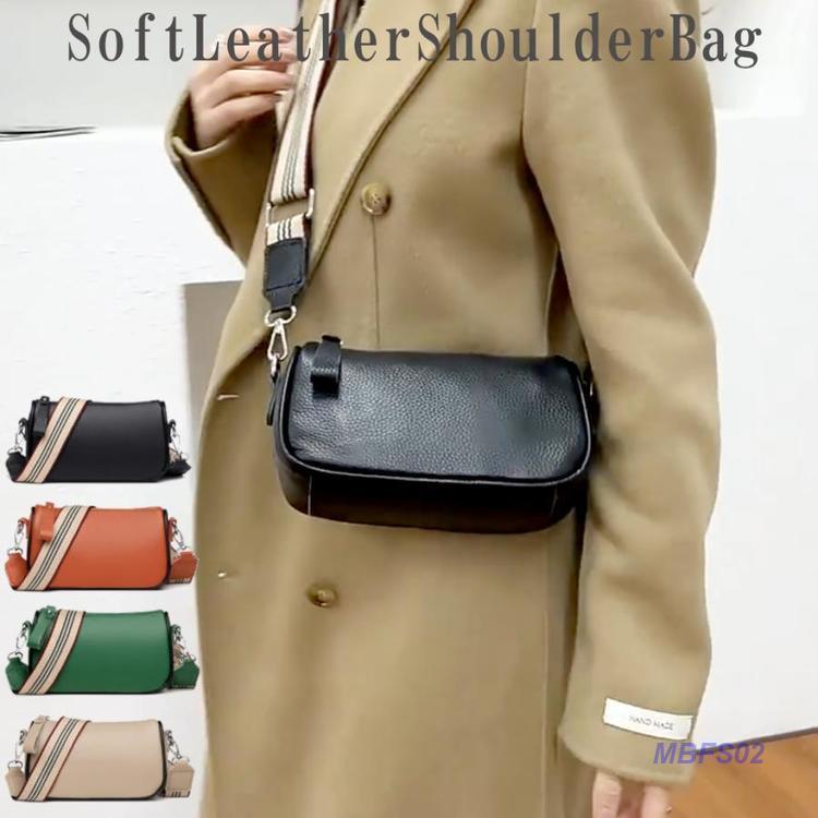 牛革 ミニ ショルダーバッグ レザー レディース 斜めがけ 斜め掛け 大人 小さめ ポーチ かわいい おしゃれ 肩掛け シンプル 通勤 通学 ファスナー ショルダー(4)