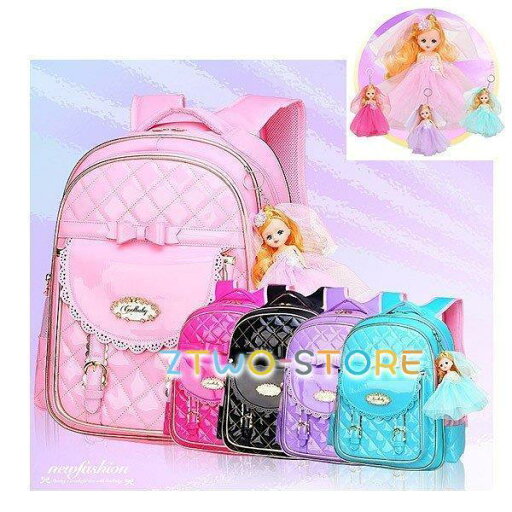 リュックサックッズバック バックパック リュック デイパック キッズ 子供用 ジュニア 女の子 軽量 可愛い 小学生 小学校 人形付 通学 通園 リュックサックッズバック バックパック リュック デイパック キッズ 子供用 ジュニア 女の子 軽量 可愛い 小学生 小学校 人形付 通学 通園