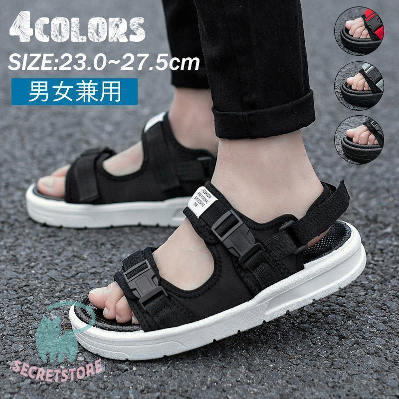 【期間限定10％OFF】サンダル スポーツ メンズ マジックテープ 靴 通気性 ビーチサンダル アウトドア ..