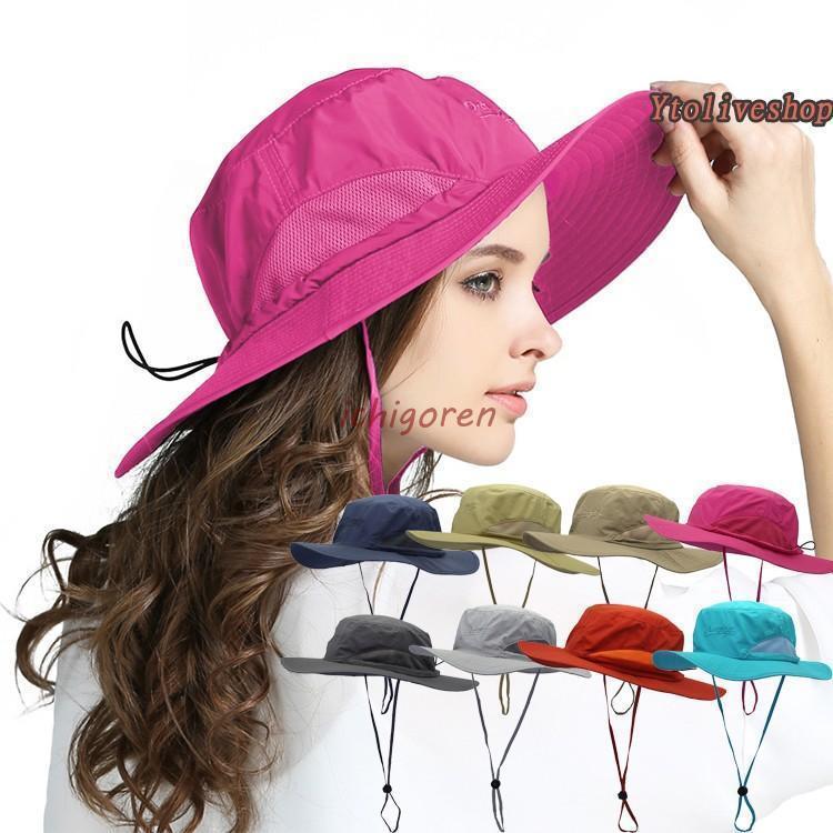サファリハット メンズ レディース キャップ つば広ハット 折りたたみ 通気性 登山 ハット UVカット 紫外線対策 釣り 吸汗速乾(4)