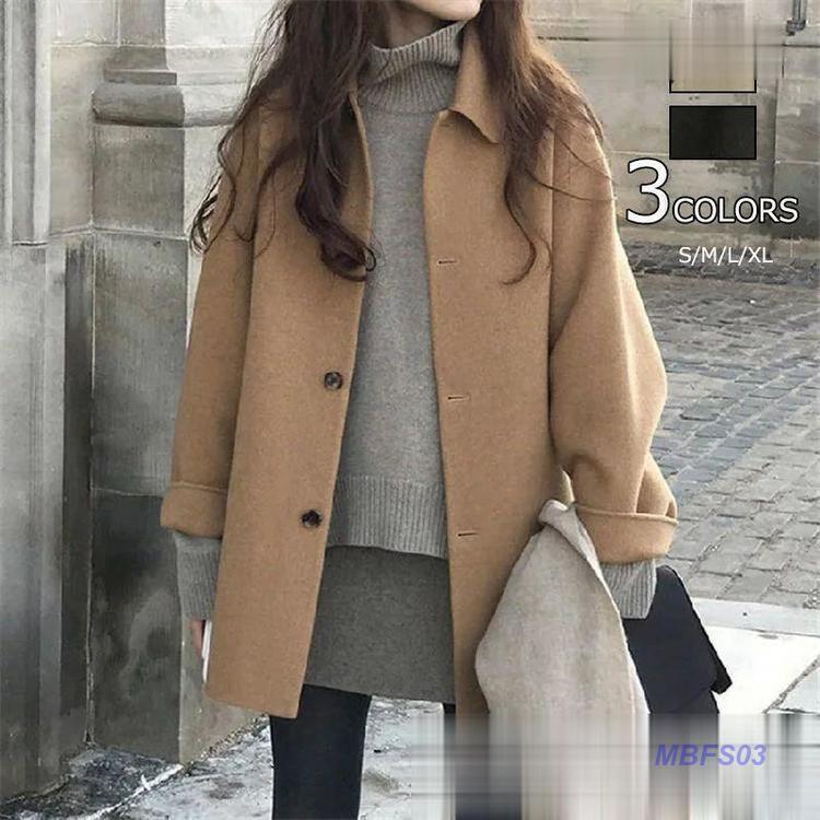 チェスターコート ジャケット レディース ショートコート ラシャコート ショート丈 トップス チェスター トレンチコート オーバーコート トレンチ ラシャ 上着