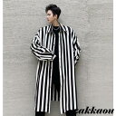 スーパーセール限定10%OFF! ロングシャツ メンズ シャツ ダンスウエア トレンチコート ロング丈 ホスト 春 夏 サマー カジュアル ミリタリー トップス きれいめ カッコイイ 個性