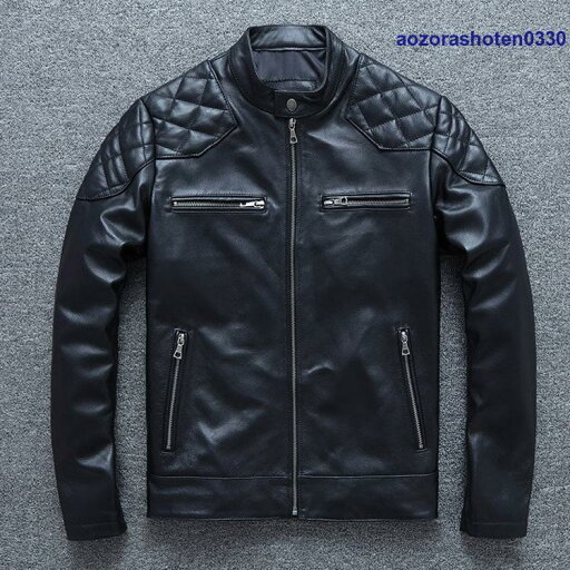 牛革 メンズ革ジャン 本革 秋冬 レザージャケット ライダースジャケット バイクウェア シングル 男性用 上品 防寒防風 牛革 メンズ革ジャン 本革 秋冬 レザージャケット ライダースジャケット バイクウェア シングル 男性用 上品 防寒防風